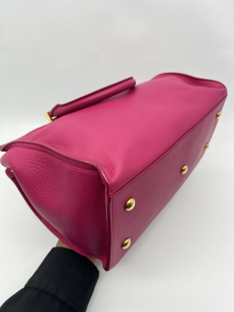 Saint Laurent Ligne Y Bag Pink Fichsia GHW