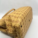 Bottega Veneta Shopping Tote Yellow Brown