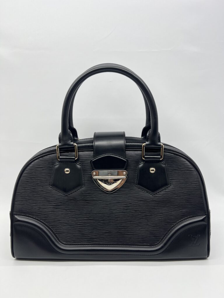 Louis Vuitton Bowling Montaigne Epi Noir SHW