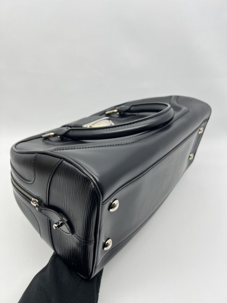 Louis Vuitton Bowling Montaigne Epi Noir SHW