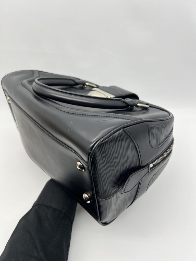Louis Vuitton Bowling Montaigne Epi Noir SHW