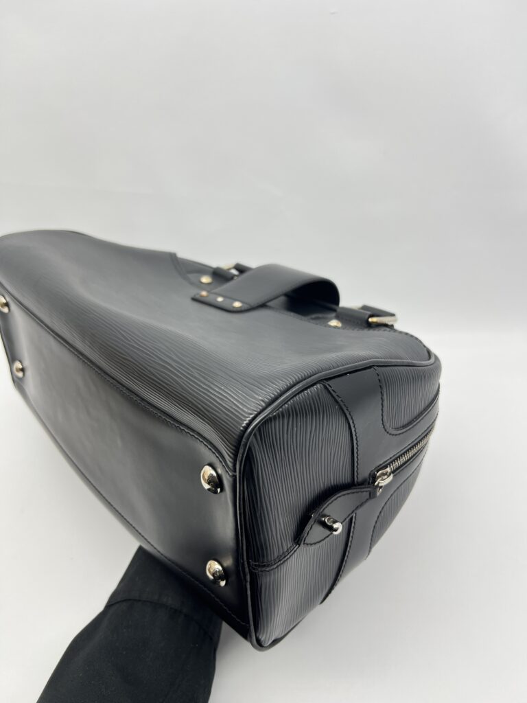 Louis Vuitton Bowling Montaigne Epi Noir SHW