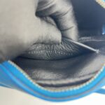 Balenciaga Everyday Camera Bag Blue Cat SHW