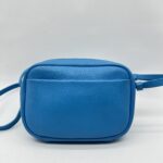 Balenciaga Everyday Camera Bag Blue Cat SHW