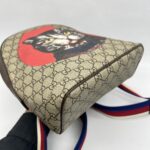 Gucci Bosco Backpack Cat GG Supreme Canvas