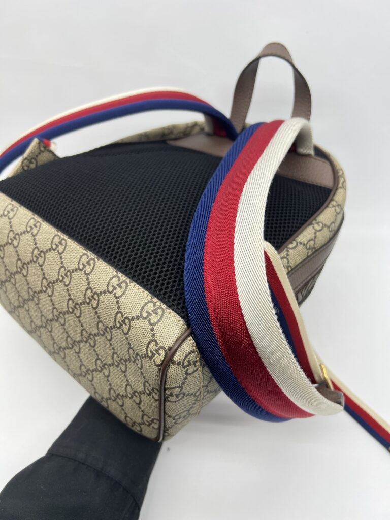 Gucci Bosco Backpack Cat GG Supreme Canvas