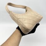 Prada Re-Edition Quilted Nylon Nude GHW