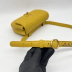 Chanel Chain Infinity Waist Belt Bag Yellow GHW