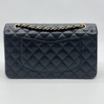 Chanel Medium Classic D Flap Caviar Black GHW