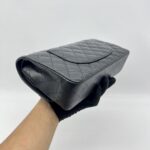 Chanel Medium Classic D Flap Caviar Black GHW