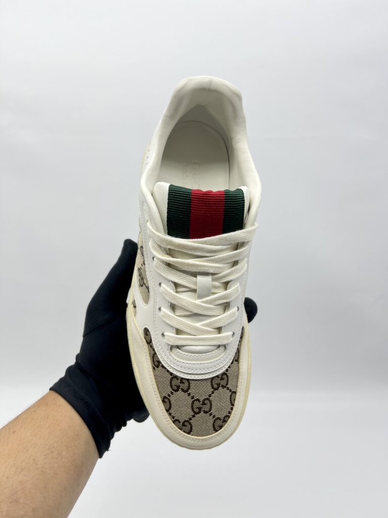 Gucci Re Web Sneaker GG Canvas Beige