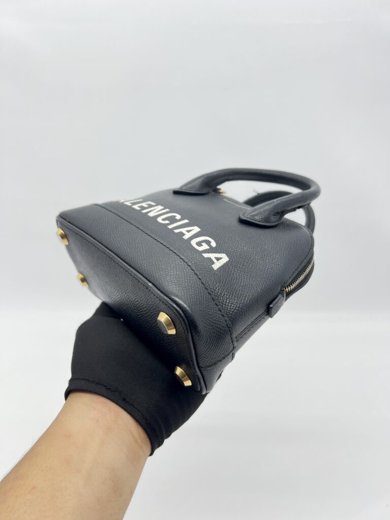Balenciaga Ville XXS Black GHW