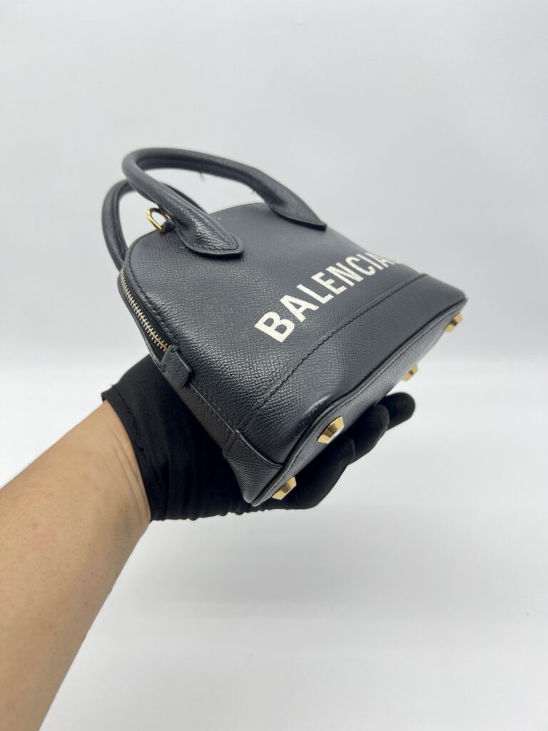 Balenciaga Ville XXS Black GHW