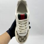 Gucci Re Web Sneaker GG Canvas Beige