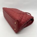 Chanel Coco Handle Large Caviar Red GHW