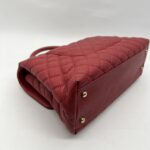Chanel Coco Handle Large Caviar Red GHW