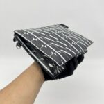 Valentino Garavani Vltn Times Zipper Black White SHW