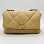 Chanel C19 Small Lambskin Beige