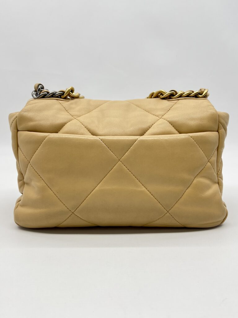 Chanel C19 Small Lambskin Beige