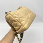 Chanel C19 Small Lambskin Beige