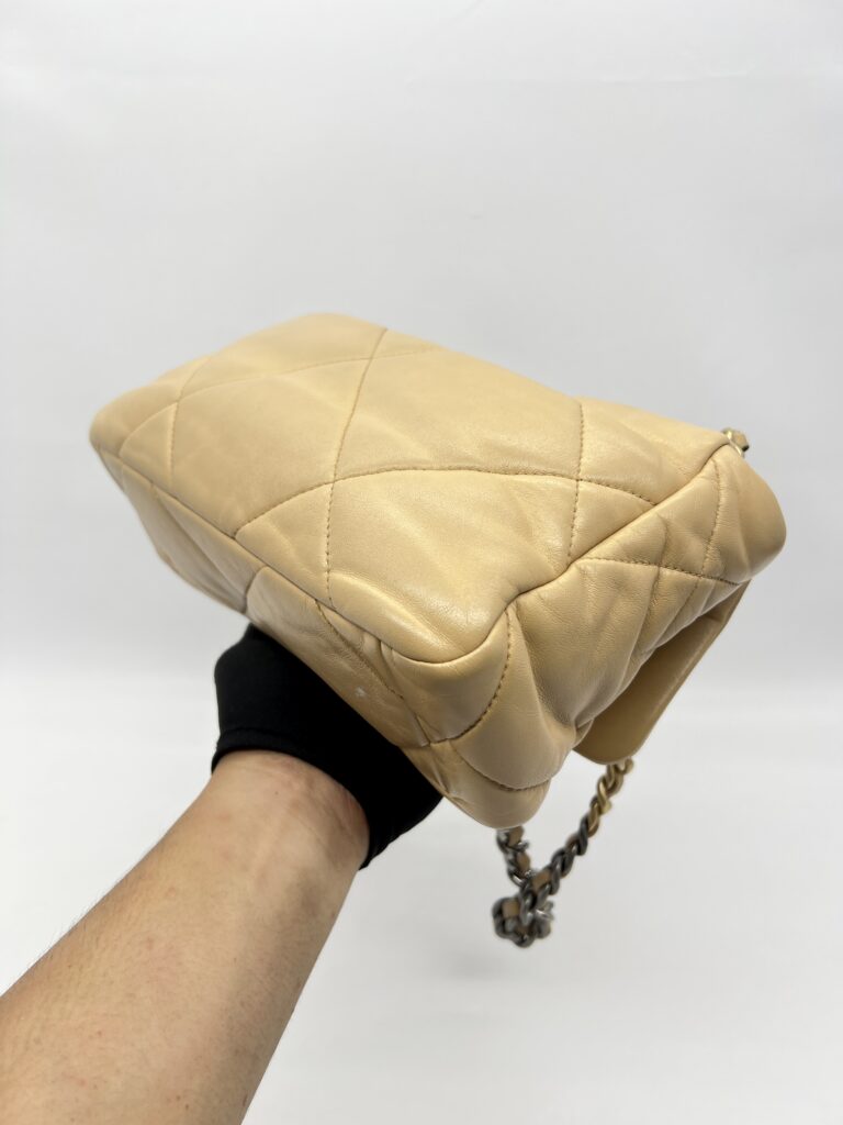 Chanel C19 Small Lambskin Beige