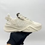 Fendi Flow Sneakers Jacquard FF Beige/Natural
