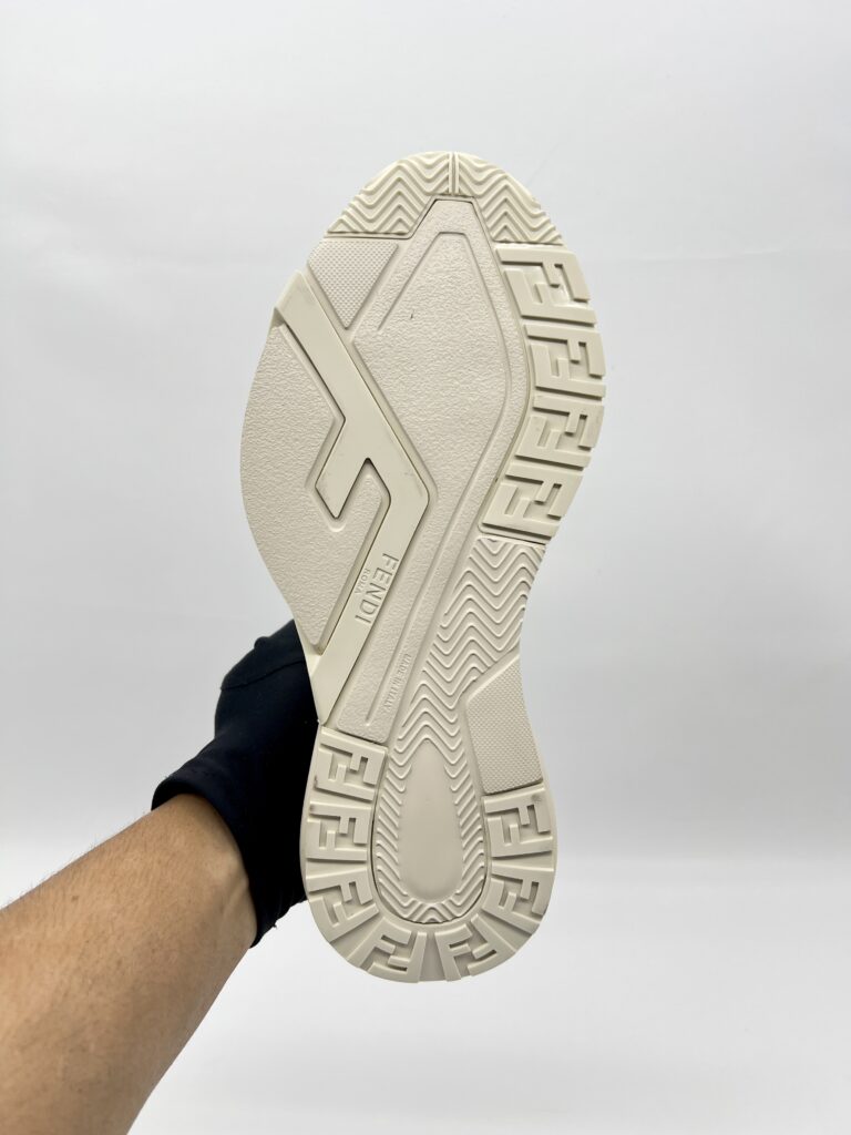 Fendi Flow Sneakers Jacquard FF Beige/Natural