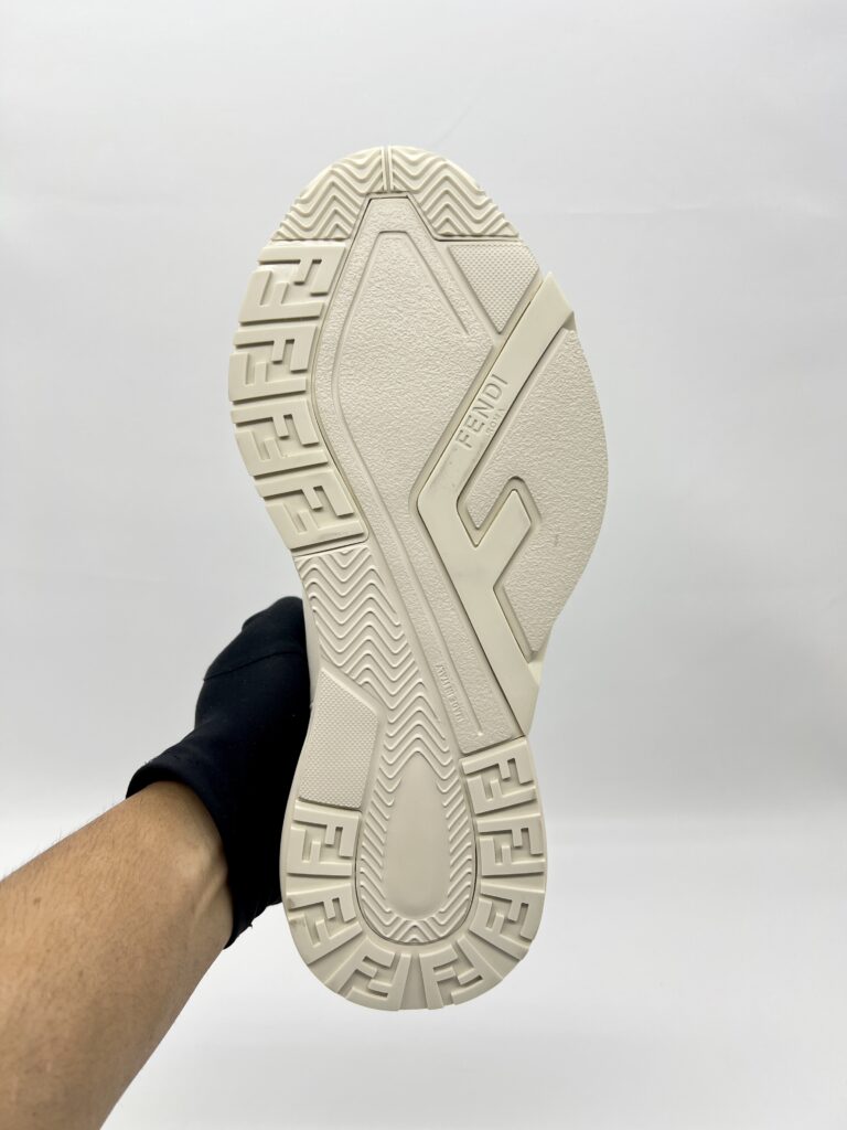 Fendi Flow Sneakers Jacquard FF Beige/Natural