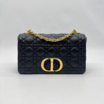 Dior Medium Caro Black GHW