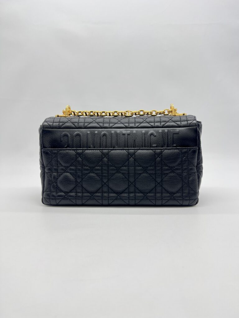 Dior Medium Caro Black GHW