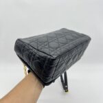 Dior Medium Caro Black GHW