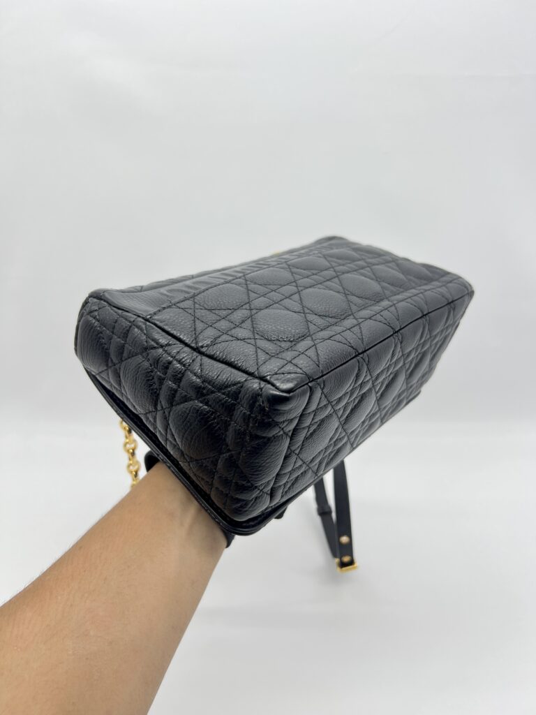Dior Medium Caro Black GHW