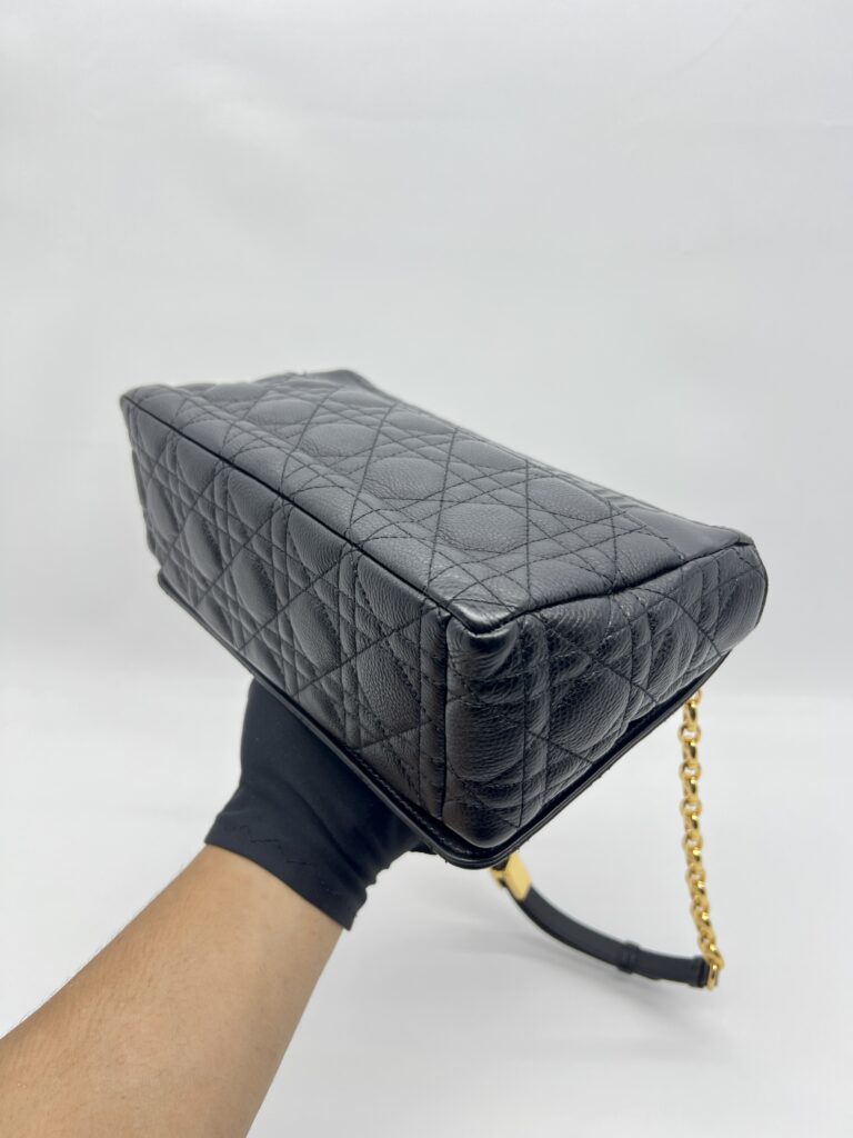 Dior Medium Caro Black GHW