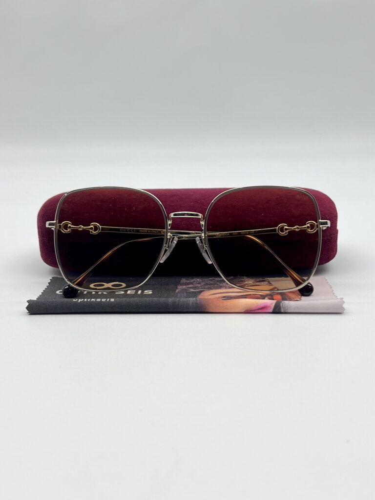 Gucci GG0883OA Sunglasses Square Glasses Gold Tortoise
