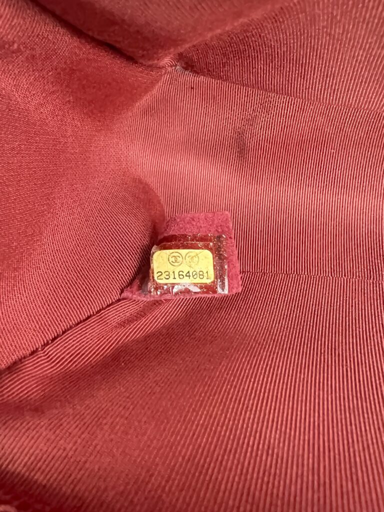 Chanel Boy 25 Caviar Red RHW