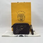 Faure Le Page Calibre Soft 17 Crossbody Scale Canvas/Calfskin Ivress Red LGHW