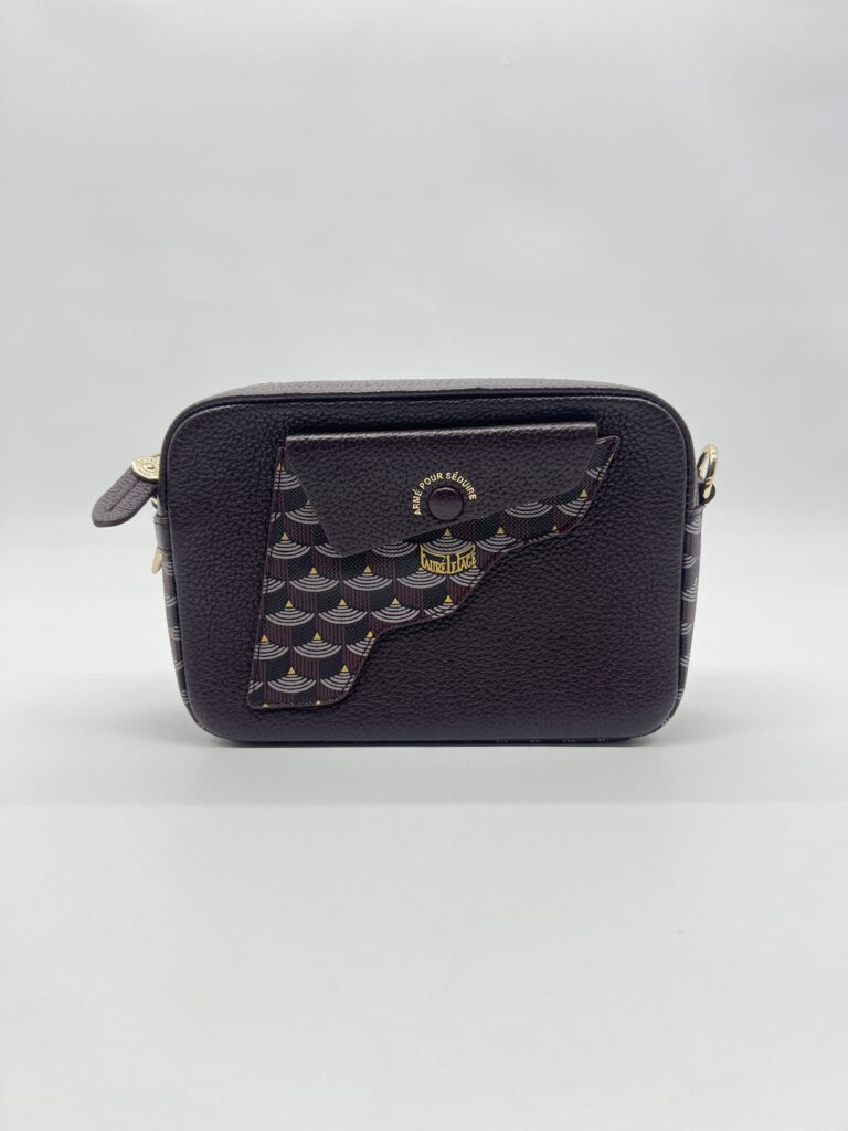 Faure Le Page Calibre Soft 17 Crossbody Scale Canvas/Calfskin Ivress Red LGHW