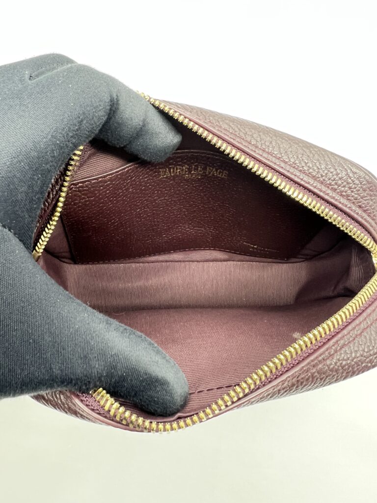 Faure Le Page Calibre Soft 17 Crossbody Scale Canvas/Calfskin Ivress Red LGHW