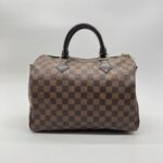 Louis Vuitton Speedy Bandou 30 Damier Ebene GHW