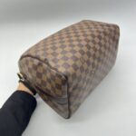 Louis Vuitton Speedy Bandou 30 Damier Ebene GHW