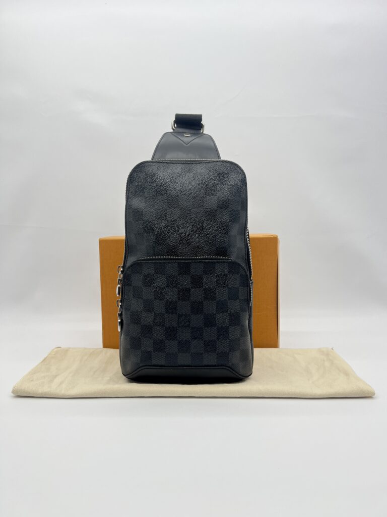 Louis Vuitton Avenue SLing Bag Damier Graphite SHW