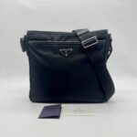 Prada Crossbody Bag Tessuto Nylon Black SHW