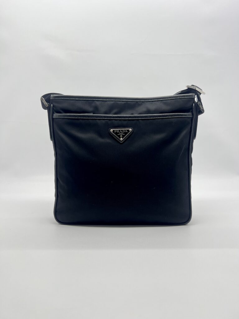 Prada Crossbody Bag Tessuto Nylon Black SHW