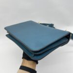 Gucci Interlocking 1973 Flap Bag Turqoise LGHW