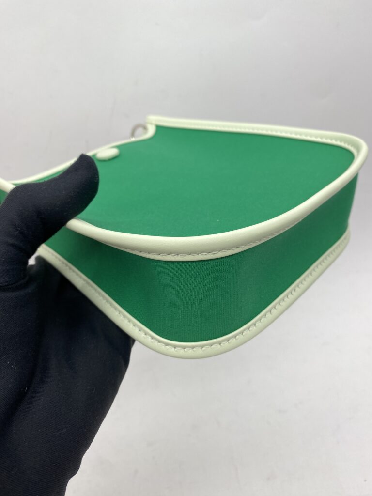 Hermes Neo Evelyne 16 Officier Canvas Swift Menthe/Vert Fizz SHW