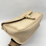 Louis Vuitton Diane PM Monogram Empreinte Creme GHW