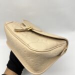 Louis Vuitton Diane PM Monogram Empreinte Creme GHW