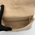 Louis Vuitton Diane PM Monogram Empreinte Creme GHW