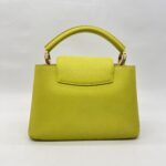 Louis Vuitton Capucines Lime Green GHW