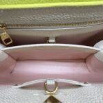 Louis Vuitton Capucines Lime Green GHW